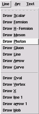 Line menu