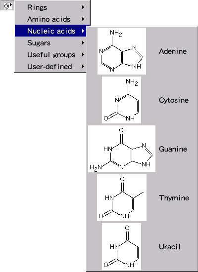 Ring menu