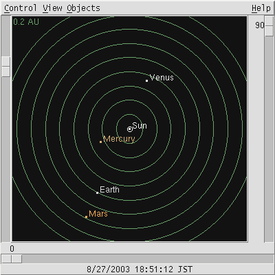 Mars Closest Approch